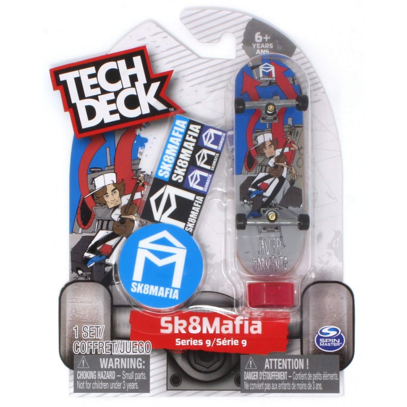 Tech Deck Sk8mafia Modelo Javier Sarmiento Fun Rail Grind With Guitar